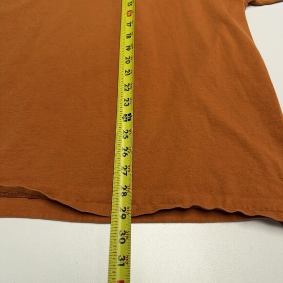 Vintage Old Guys Rule T Shirt Mens 3XL 26x29 Orange John Wayne Western - Picture 10 of 10